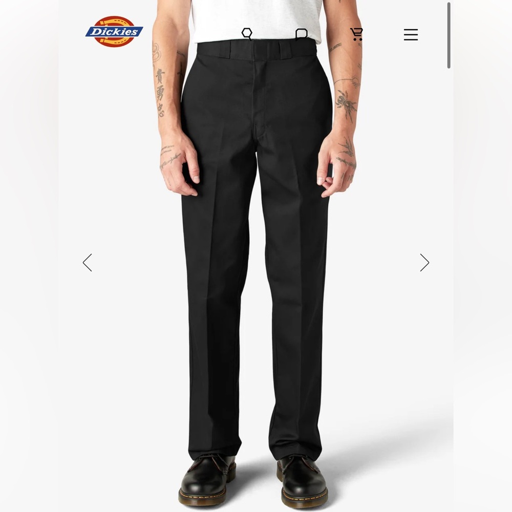 Dickies Original 874® Work Pants (Black, Size: 32x31)